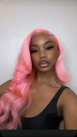 Custom Closure Colored Wigs